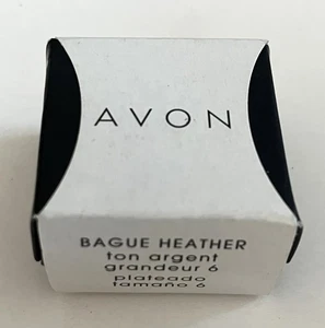 Anello Avon Heather, tono argento, misura 6, impilabile - Foto 1 di 5