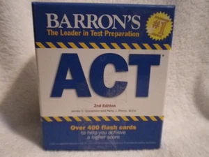Barron's ACT Flash Cards, 2nd Edition: Over 400 flash cards English Math Science - Bild 1 von 6