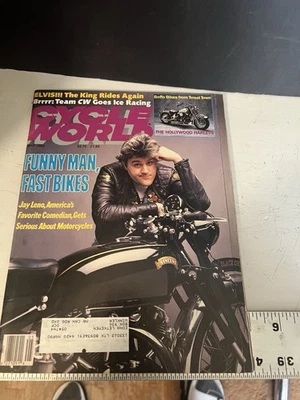 Cycle World Magazine May 1989 Vol 28 No 5 Jay Leno And Hollywood Harleys￼ - Image 1 of 4