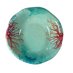 Coral Ocean Theme Melamine Bowls Set of 4 - Picture 1 of 3