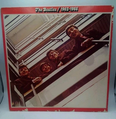 Original 1973 The Beatles "1962-1966" (Red Album) Double LP Capitol Records, NM- - Image 1 of 4