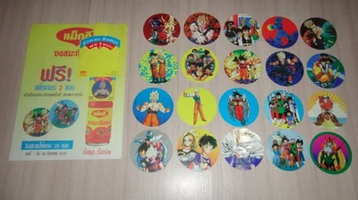 ¡Vintage! Tarjeta Adhesiva Completa 20 Dragon Ball Tailandia Maggi Promo Oficial 1994 Foto 1 de 4