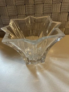 Vintage Mikasa Skyline Crystal Star Taper Candleholder - Stunning Accent Piece - Picture 1 of 6