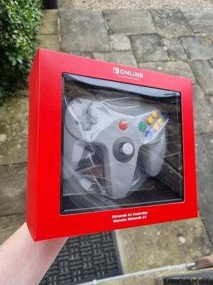Nintendo Switch Online Nintendo 64 Controller Joystick Wireless Gray Official! - Image 1 of 2