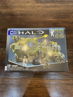 Mega Construx Halo UNSC Elephant Sandnest Building Set 2040 Pieces Sealed In box - Image 1 of 4