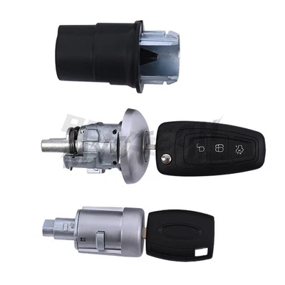 DOOR IGNITION BARREL 2 KEYS FOR FORD TRANSIT CUSTOM MK8 LOCK SET - Image 1 of 4