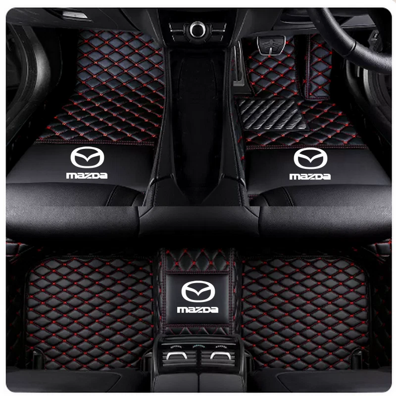 Custom For-Mazda 3 Car Floor Mats-right hand drive 2003-2024 - Image 1 of 4