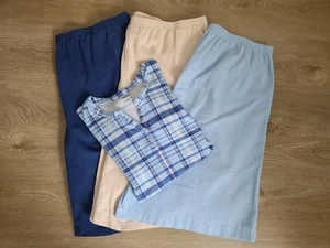 BLAIR  Lot of 4 pcs ~ 3 Shorts/1 Henley Shirt ~ Cotton/Polyester~ 3XL - Picture 1 of 11