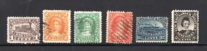 Nuevo Brunswick 1860 antiguo conjunto sellos definitivos (Michel 4/9) sin/usar, con fallo - Imagen 1 de 2