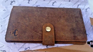 ALPHAHIDE Large for Men Genuine Leather - Picture 1 of 24