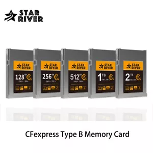 CFexpress Type B Memory Card 128GB 256GB 512GB 1TB For 4K 8K Nikon Z7 Fujifilm - Picture 1 of 18