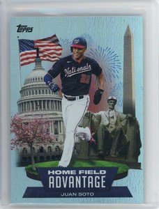 2022 TOPPS JUAN SOTO #HA-4 HOME FIELD ADVANTAGE SSP