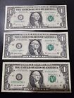 1 Dollar bill star note lot Low Serial Number