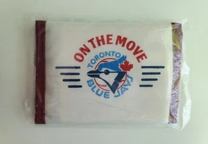 Vintage Toronto Blue Jays Wallet On the Move BRAND NEW SEALED 90's Baseball CIBC - Picture 1 of 8