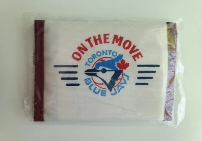 Vintage Toronto Blue Jays Wallet On the Move BRAND NEW SEALED 90's Baseball CIBC - Image 1 of 4