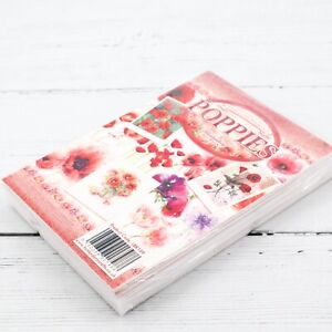 Hunkydory The Little Book of Poppies 144 pages NEW