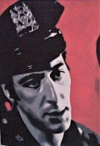 Al Pacino in Serpico - Impresión de edición limitada sobre lienzo de Sarah Hood - Imagen 1 de 3