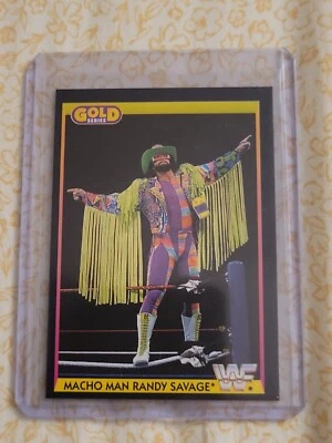Merlin Gold Series 1992 WWF Macho Man Randy Savage #14 WWE Foto 1 de 2