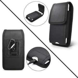 For Apple iPhone XS 11 12 13 14 15 16 Pro Max 7 8 Plus Belt Holster Case Cover - Picture 1 of 10