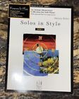 Solos In Style Book 1 - piano Instruction Book