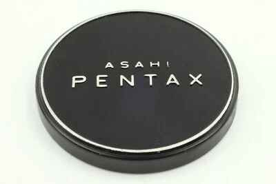 "Exc+++++" Asahi Pentax 49mm Slip On Metal Front Camera Lens Cap For M42 #19 - Image 1 of 4