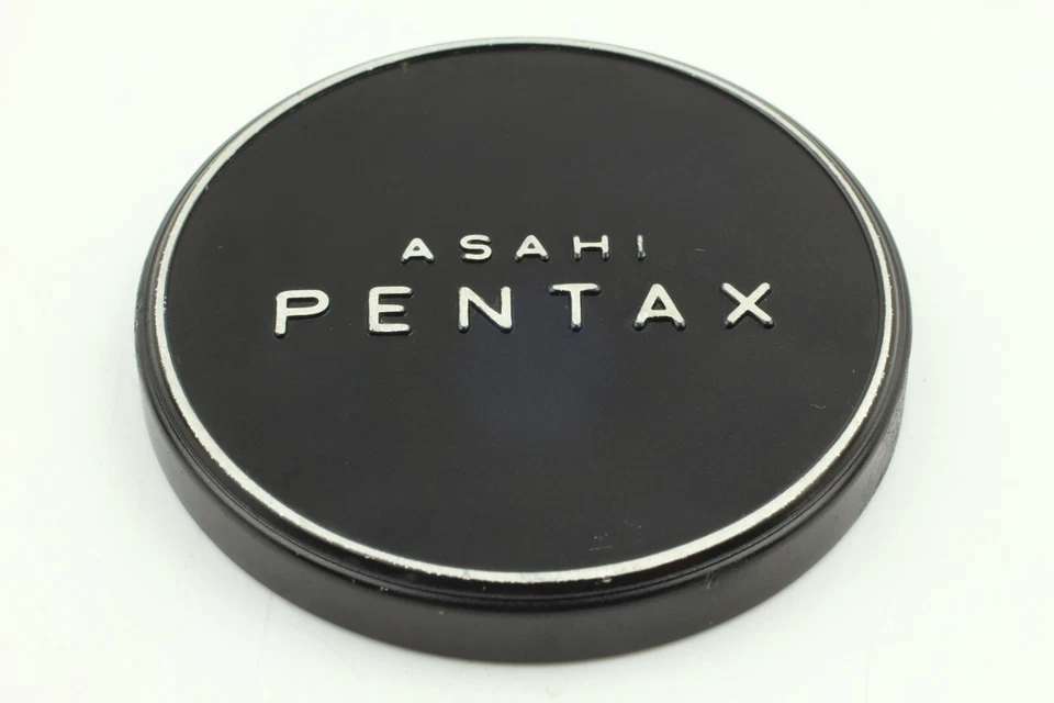 "Exc+++++" Asahi Pentax 49mm Slip On Metal Front Camera Lens Cap For M42 #19 - Image 1 of 4