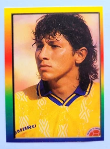 1997 Navarrete Copa America Face Sticker #056 JORGE BERMUDEZ Colombia - Picture 1 of 2