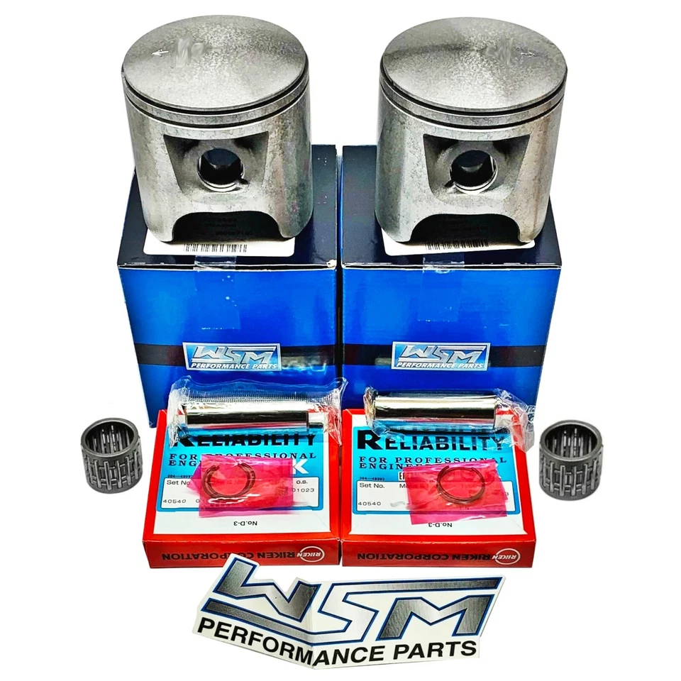 NEW WSM SEA-DOO 720 .25MM OVER PISTONS BEARINGS 1995-2003 GSI HX SP GS GTI GS - Image 1 of 1