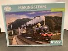 NEW MAKING STEAM TRAIN JIGSAW 1000 PIECE STUART BOOTH OTTER HOUSE PUZZLE