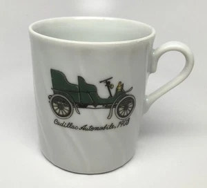 Vintage "CADILLAC AUTOMOBILE 1903" Mug Cup - Japan Porcelain Nippon Yoko Boeki - Picture 1 of 5