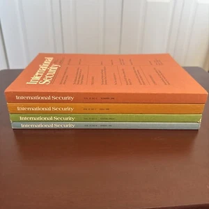 Int’l Security Vol 15 - 1990-91 - Gulf War, Proliferation - 4 Issues - Foto 1 di 12