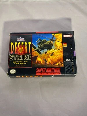 Desert Strike Return to the Golf Super Nintendo - Image 1 of 3