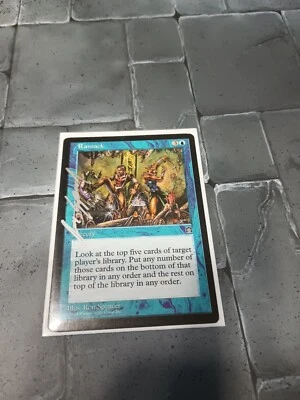 Silver Signed Ransack EX/NM Stronghold Artist Ron Spencer 1998 MTG Magic Vintage - Image 1 of 4