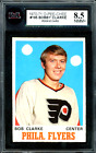 1970-71 OPC O-Pee-Chee NHL #195 Bobby Clarke HOF Rookie KSA 8.5 NM-MT + Flyer RC