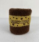 Vintage 2004 Napoleon Dynamite Sweatband “Flippin’ Sweet!” Brown Wristbrand