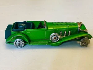 Vintage 1972 Matchbox Yesteryear Model 1928 Mercedes Benz Y16 Lime Green Toy Car - Picture 1 of 9