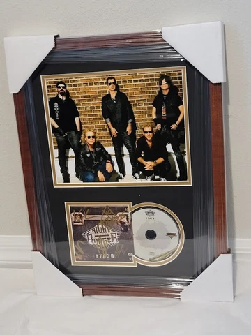 Night Ranger Band Signed Autographed ATBPO CD  Custom Framed JSA Jack Blades Cover