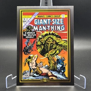2024 Topps Chrome Giant Master Of Man-Thing Cover OVERSIZED - Picture 1 of 2