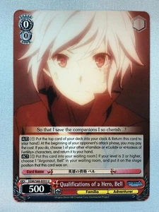 Weiss Schwarz Qualifications of a Hero, Bell DDM/S88-E055 U NM/M - Picture 1 of 1