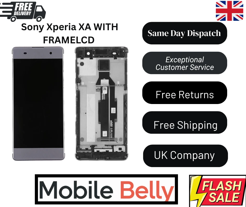?? LCD Display Touch Screen Digitizer For Sony Xperia XA (F3111 F3113)-Frame-UK - Image 1 of 1