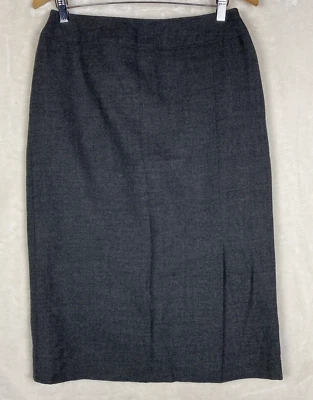 Vintage Liz Claiborne Pencil Skirt Womens 12 100% Pure Wool Lined Career Office - Image 1 of 4