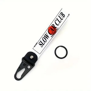 JDM KeyChain Car & Motorcycle Slow Car Club Japanese Style Keychain for keys, ID - Picture 1 of 1