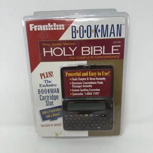 FRANKLIN BOOKMAN Electronic Holy Bible King James Version KJB-440 New Sealed - Picture 1 of 5