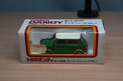 Tomica Dandy DJ-015 Morris Mini Cooper S Mk-1 Verde Escala 1:43 Japón con Caja Foto 1 de 4