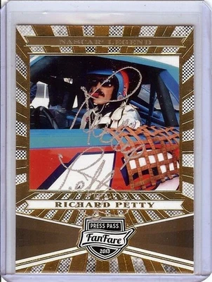 Richard Petty 2013 Press Pass FanFare Signed Autographed JSA CG44386 #92 - Image 1 of 3