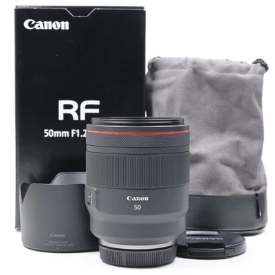 Canon RF 50mm F1.2 L USM [quase em perfeito estado] #5336J - Imagem 1 de 4