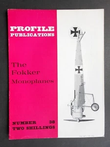Profile Publications Aircraft Profile Booklet #038 - The Fokker Monoplanes - Bild 1 von 4