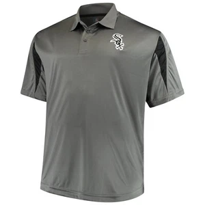 MLB Majestic Chicago White Sox Polo Collared Shirt 2XL/XXL NWT - Picture 1 of 5