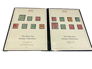 Stamp Collection, 'The War Tax', Authenticated by Harrington & Byrne - Picture 1 of 7