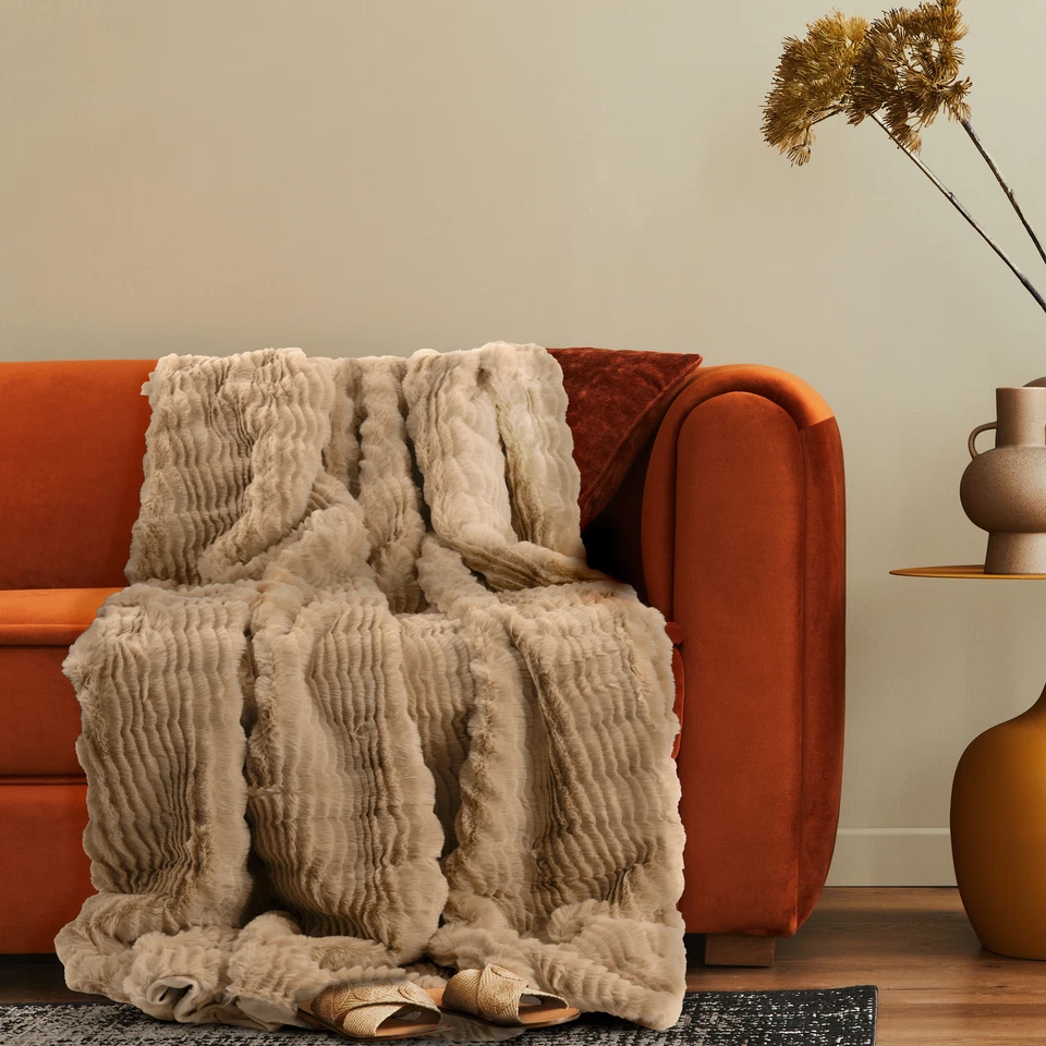 Manta Decorativa De Salón Colcha De Sofá Manta Lavable Dormitorio - Imagen 1 de 1